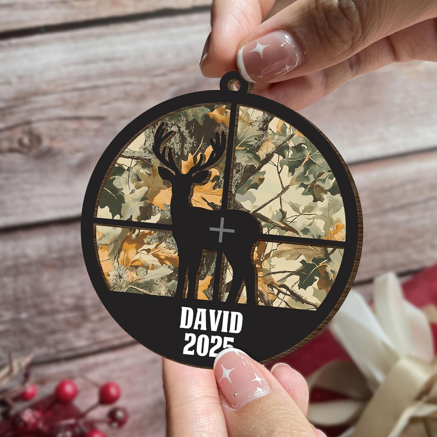 Personalized Hunting Vest 2D Flat Ornament - Duck Hunting Gifts for Men Women T31