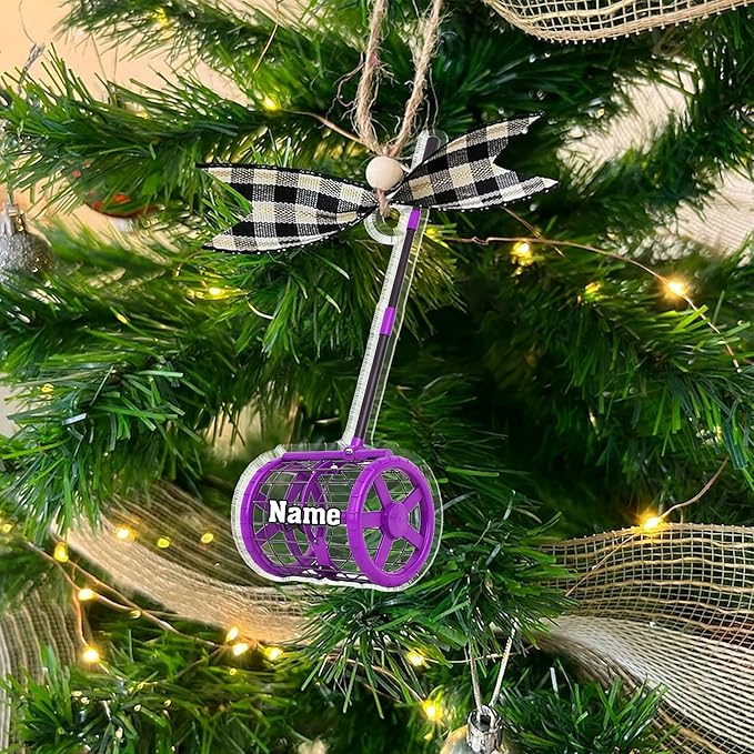 Personalized Tennis Christmas Ornament N15