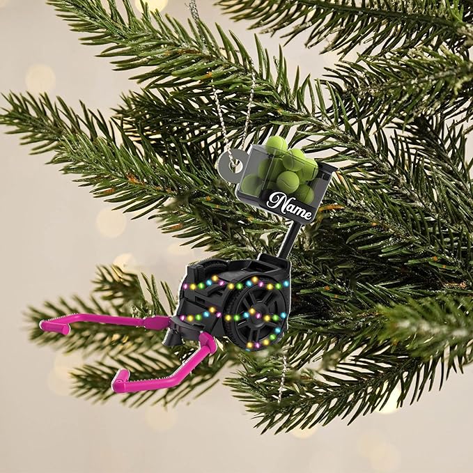 Personalized Tennis Christmas Ornament N12