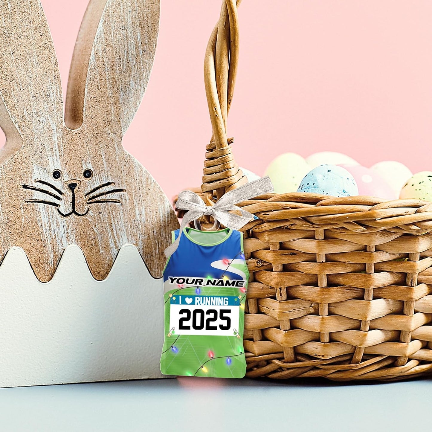 Personalized Marathon Finisher Ornament – Custom Name Acrylic Running Keepsake, Holiday Runner Gift TM8