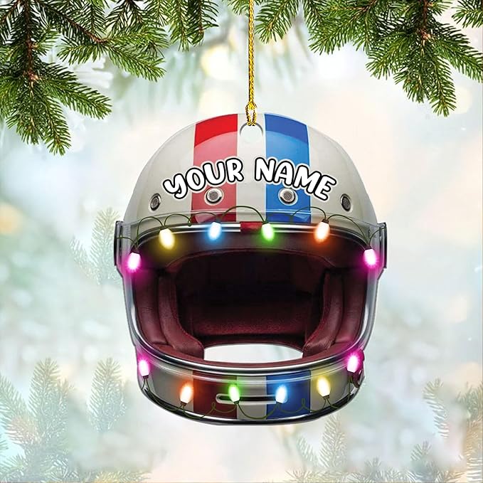 Personalized Dirt Bike Christmas Ornaments 2025 Custom Motocross Ornament Dirt bike Christmas Ornament N25