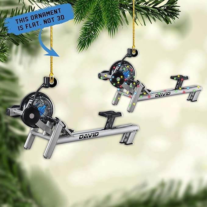 Personalized Pilates Acrylic Christmas Ornament - Instructors & Fitness Lovers LL45