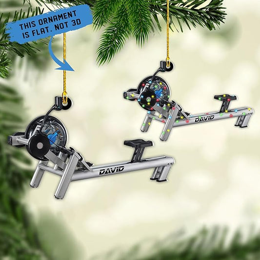 Personalized Pilates Acrylic Christmas Ornament - Instructors & Fitness Lovers LL45