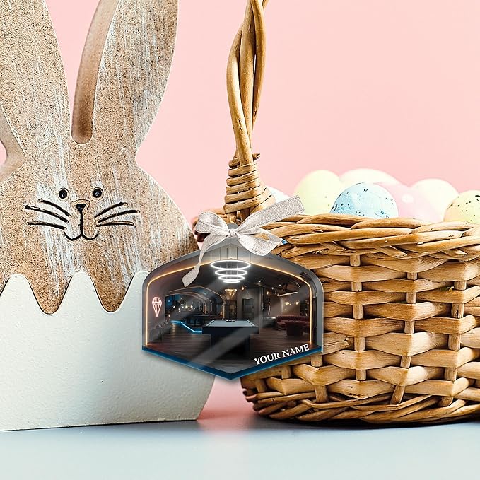 Personalized Billiards Ornament 2025, Billiards Christmas Ornaments N13