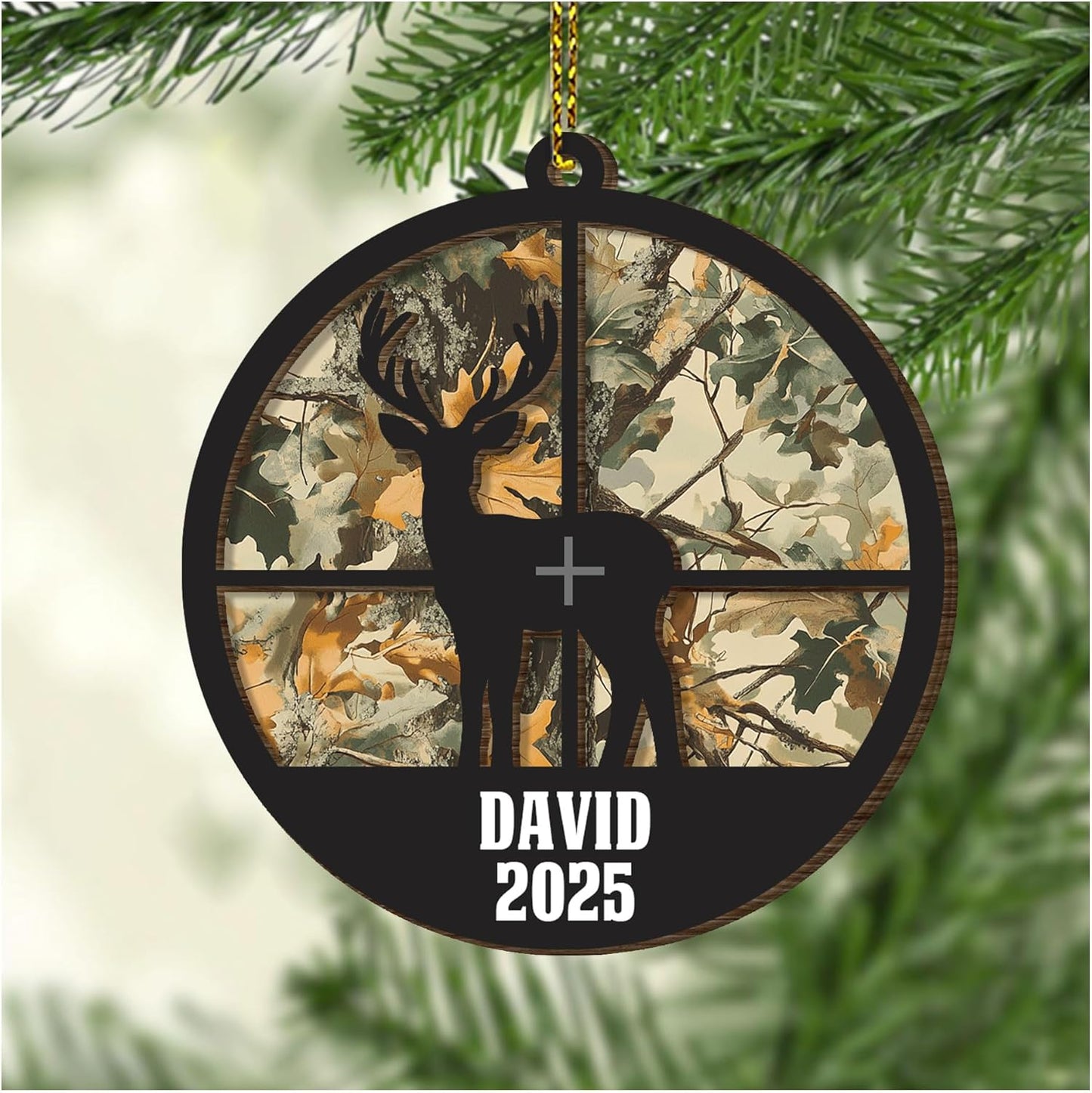 Personalized Hunting Vest 2D Flat Ornament - Duck Hunting Gifts for Men Women T31