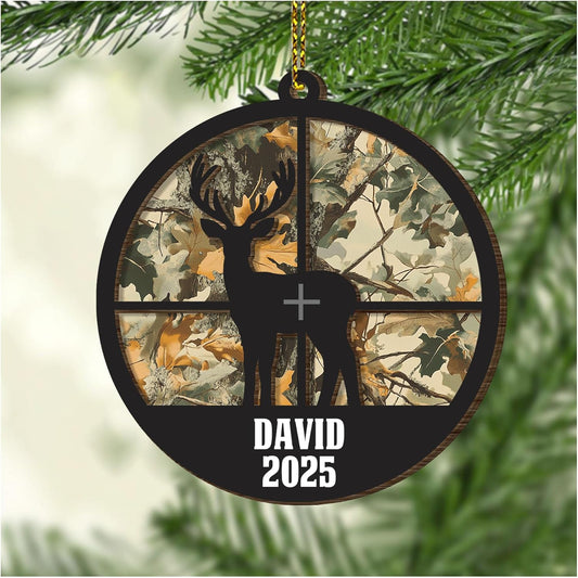 Personalized Hunting Vest 2D Flat Ornament - Duck Hunting Gifts for Men Women T31