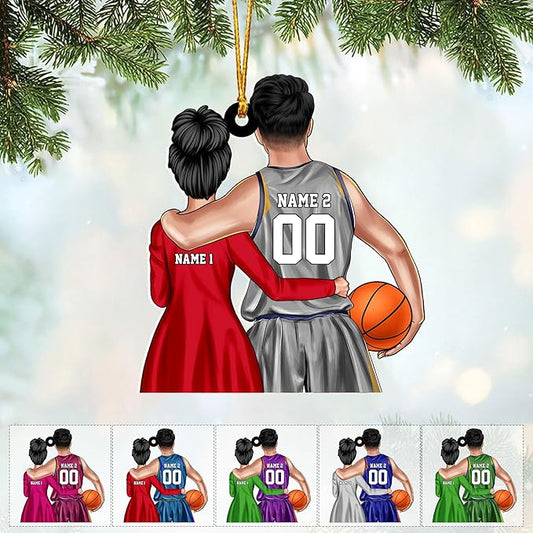 Personalized Basketball  Ornament N30