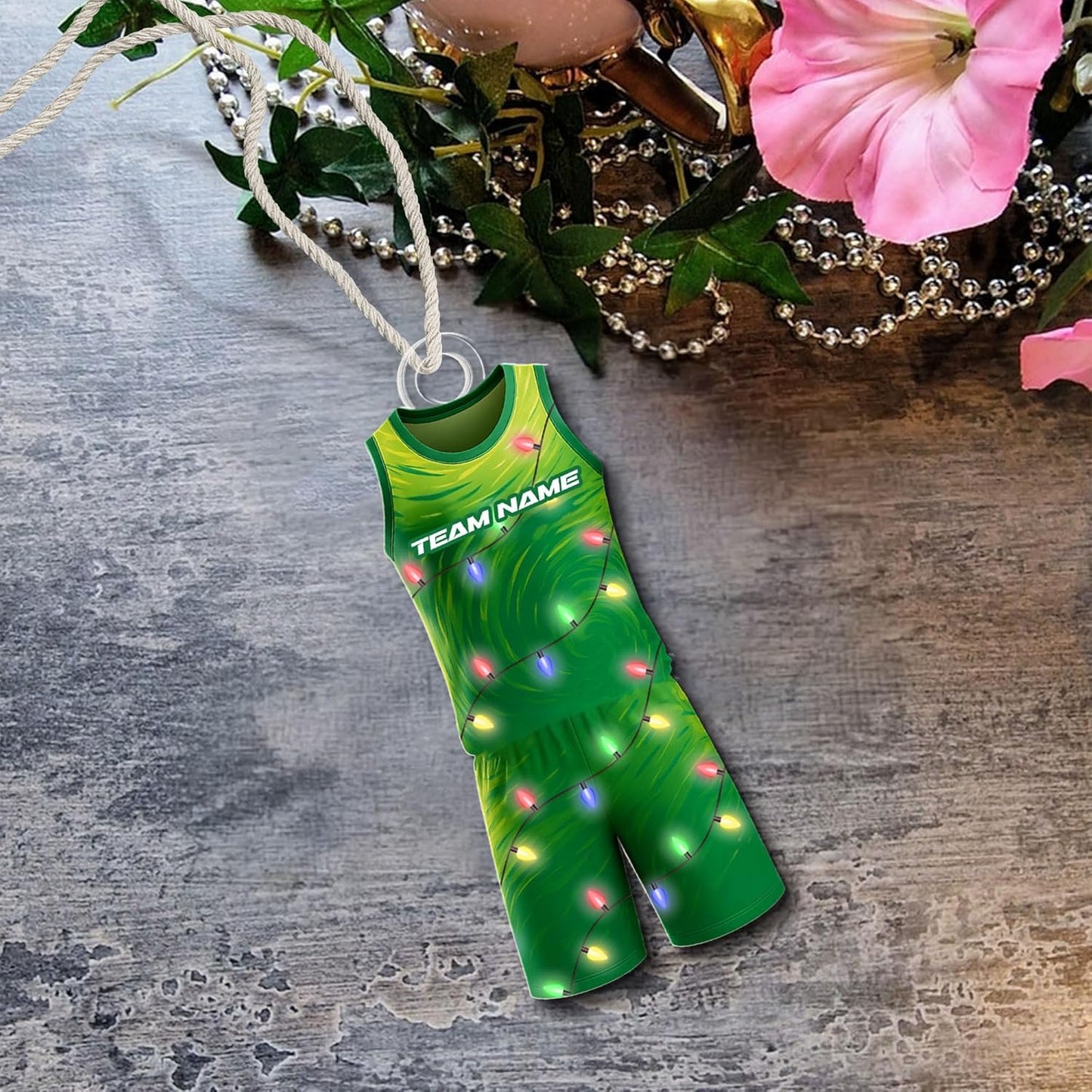 Personalized Marathon Finisher Ornament – Custom Name Acrylic Running Keepsake, Holiday Runner Gift TM9