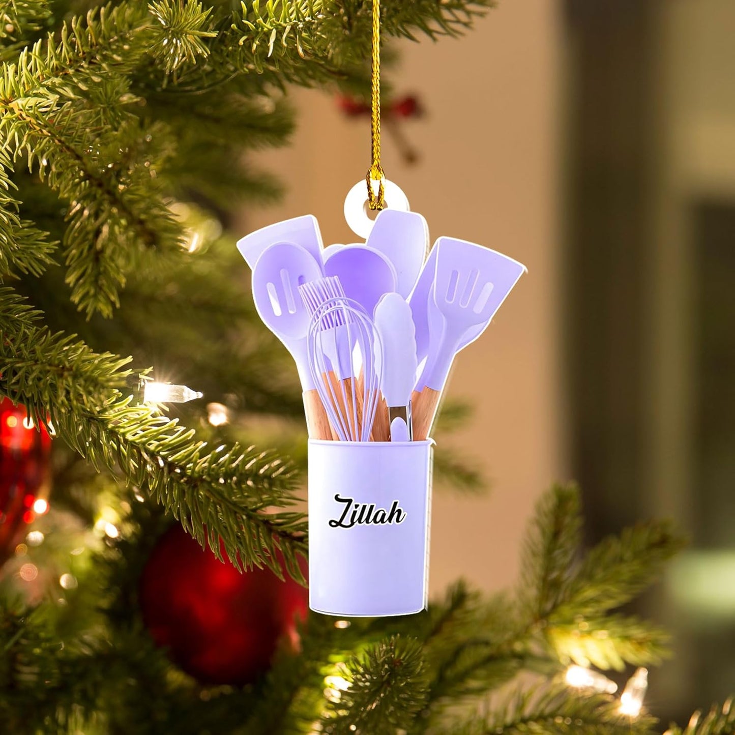 Customized Chef Ornament - Chef Christmas Gift N22