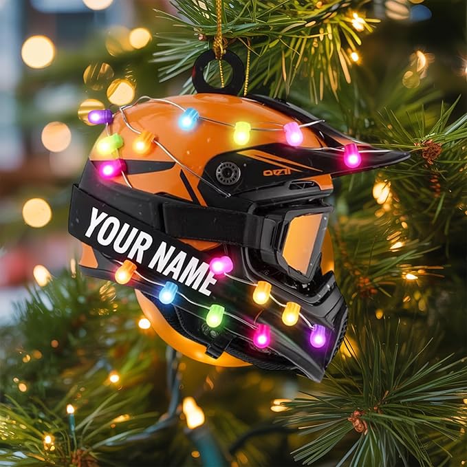 Personalized Go Kart Christmas Ornament N17