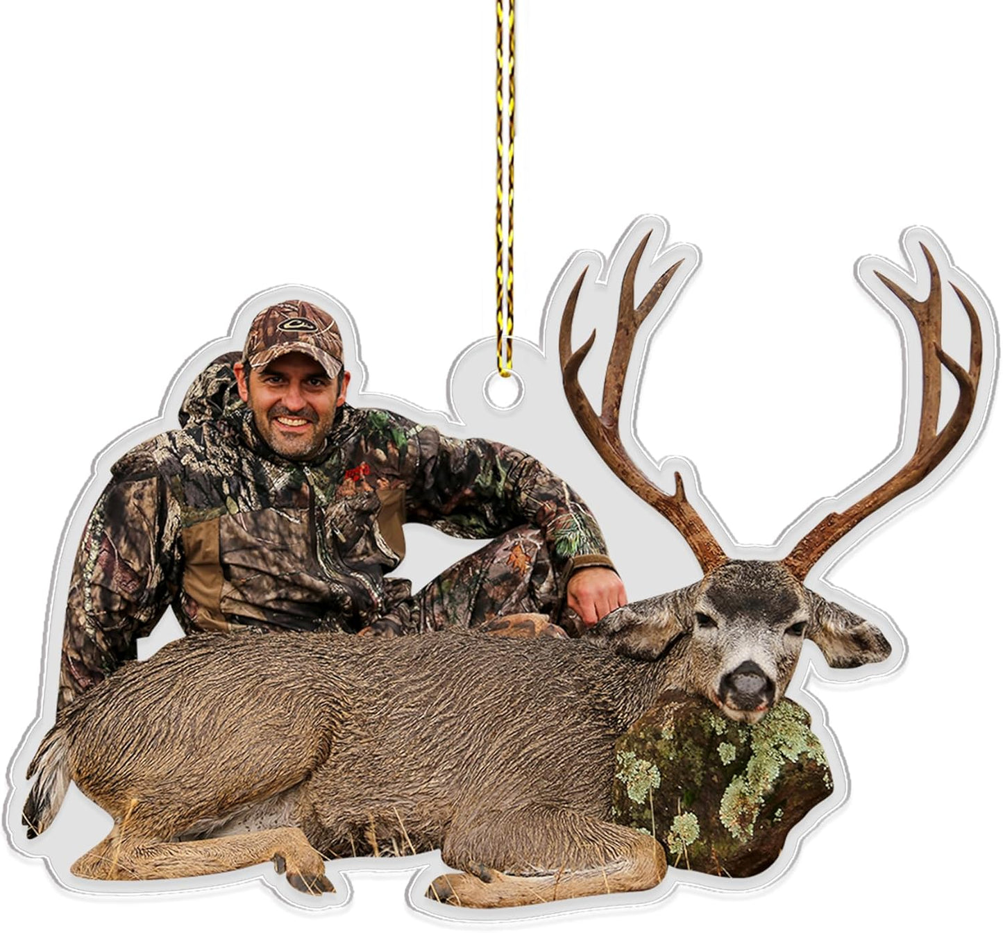 Personalized Hunting Vest 2D Flat Ornament - Duck Hunting Gifts for Men Women T34