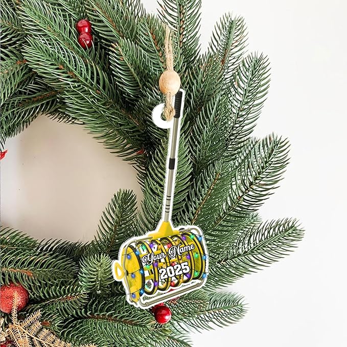 Personalized Tennis Christmas Ornament N09