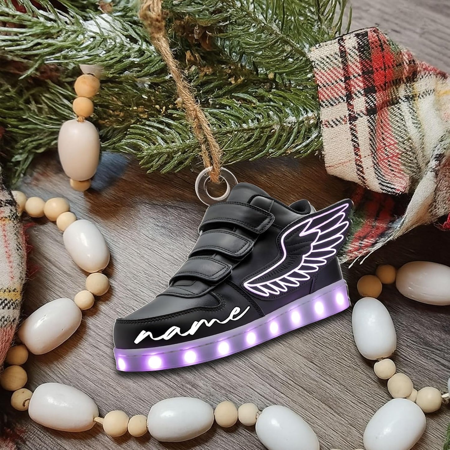 Personalized Marathon Ornament – Custom Name Acrylic Running Christmas Decoration, Runner Gift, Race Medal Keepsake TM3