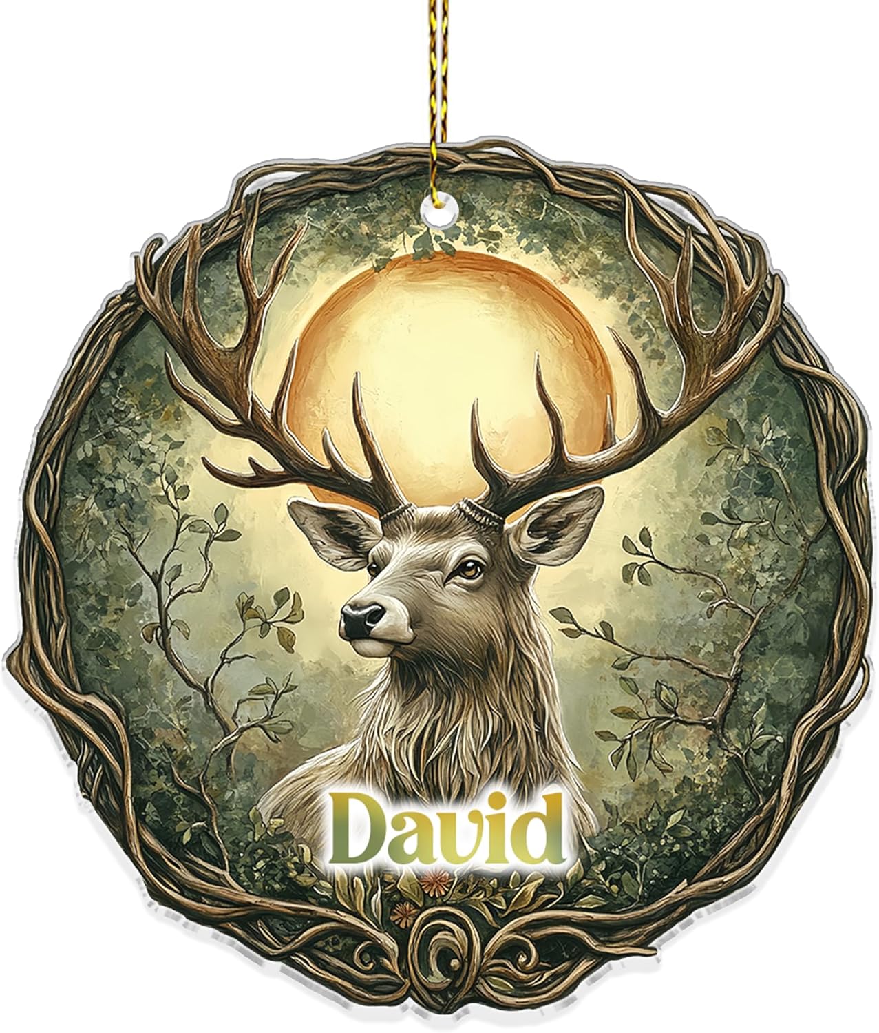 Personalized Hunting Vest 2D Flat Ornament - Duck Hunting Gifts for Men Women T35