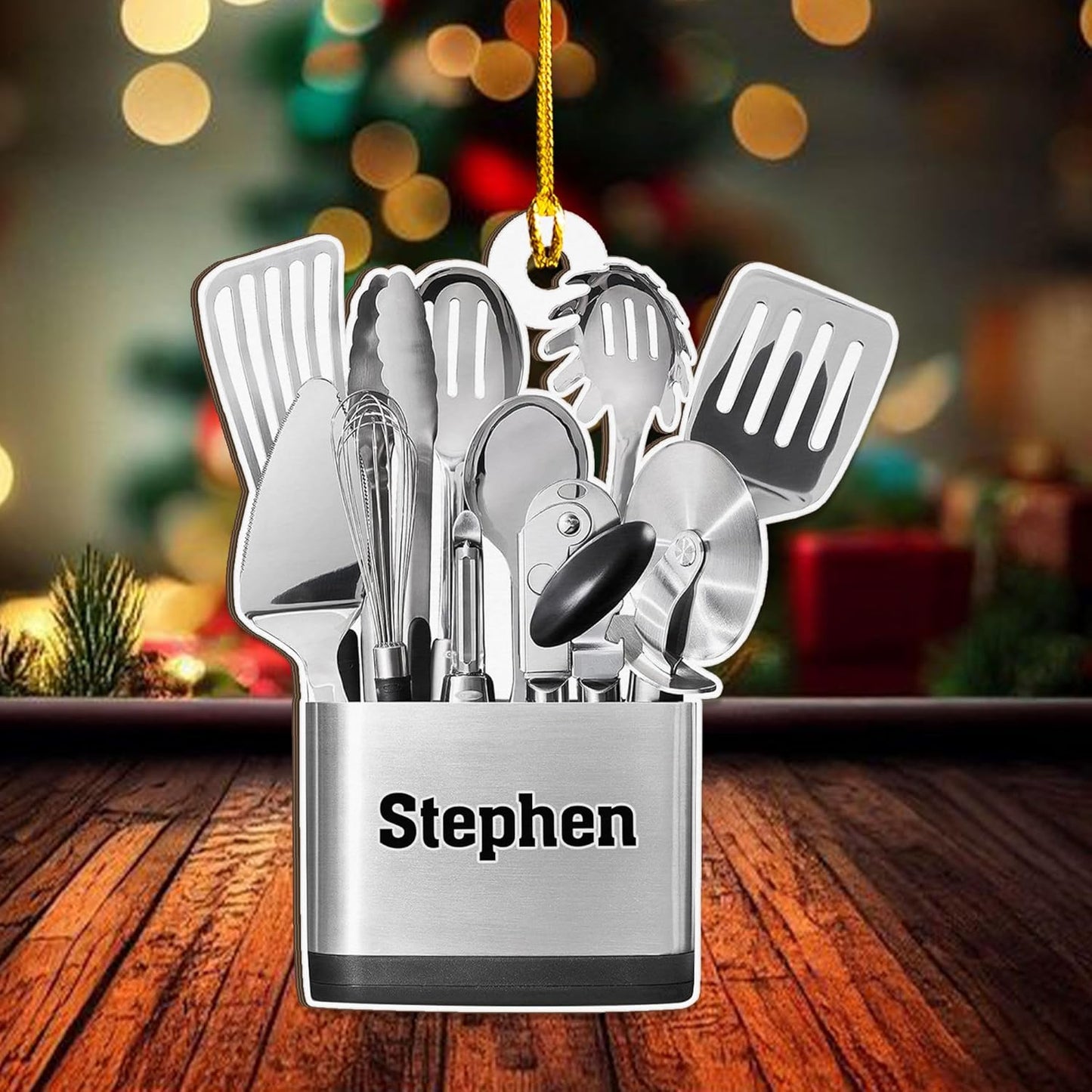 Customized Chef Ornament - Chef Christmas Gift N21