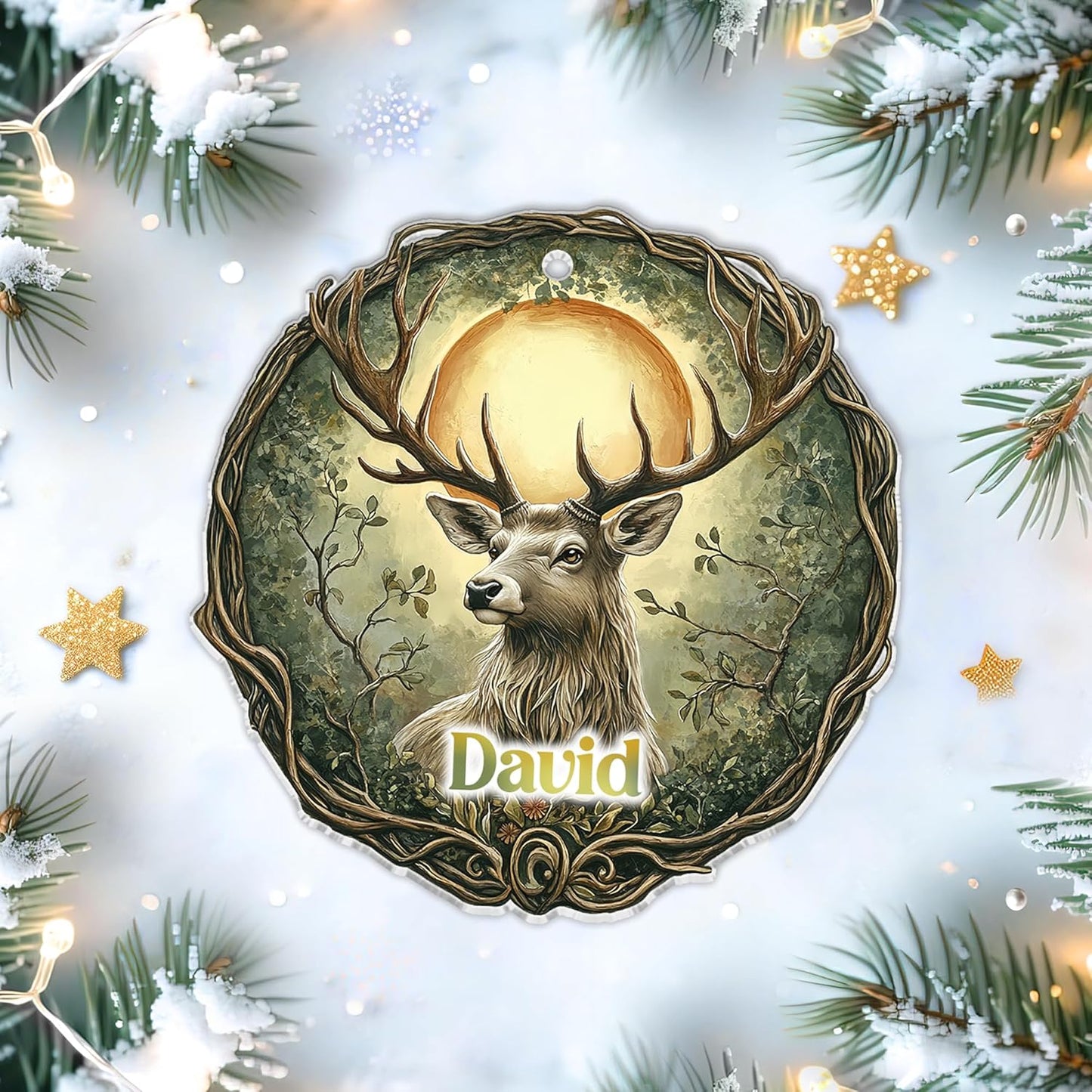 Personalized Hunting Vest 2D Flat Ornament - Duck Hunting Gifts for Men Women T35