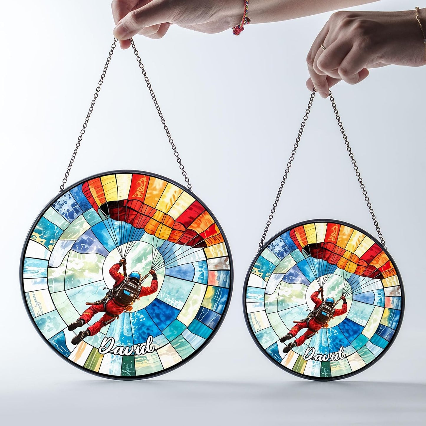 Custom Skydiving Christmas Ornament – Skydiver Xmas Decor O8