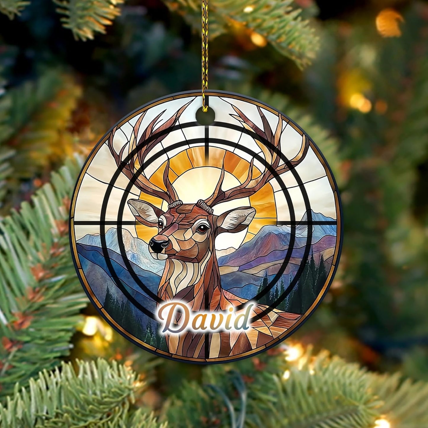 Personalized Hunting Vest 2D Flat Ornament - Duck Hunting Gifts for Men Women T33