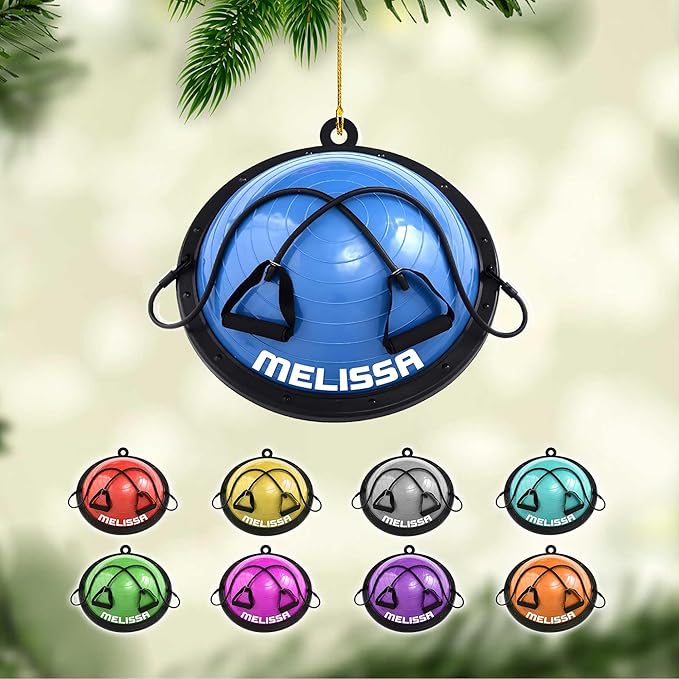 Customized Pilates Christmas Ornament - Pilates Gift for Women, Ornament Gift LL26