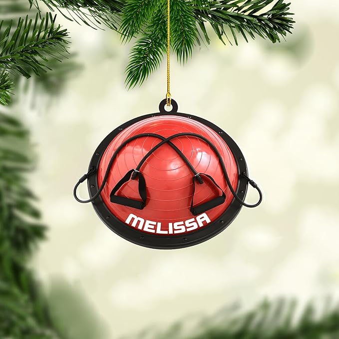 Customized Pilates Christmas Ornament - Pilates Gift for Women, Ornament Gift LL26