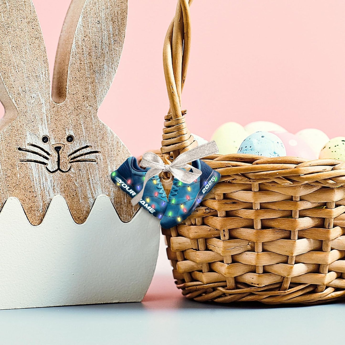 Personalized Marathon Christmas Ornament – Custom Name Acrylic Running Ornament, Marathon Runner Gift, Race Medal Keepsake TM2