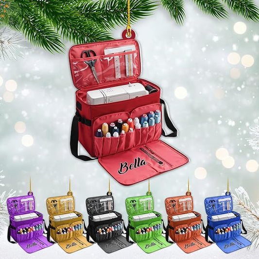 Custom Sewing Machine Ornament - Christmas Ornament Gift for Sewing Lovers LL19