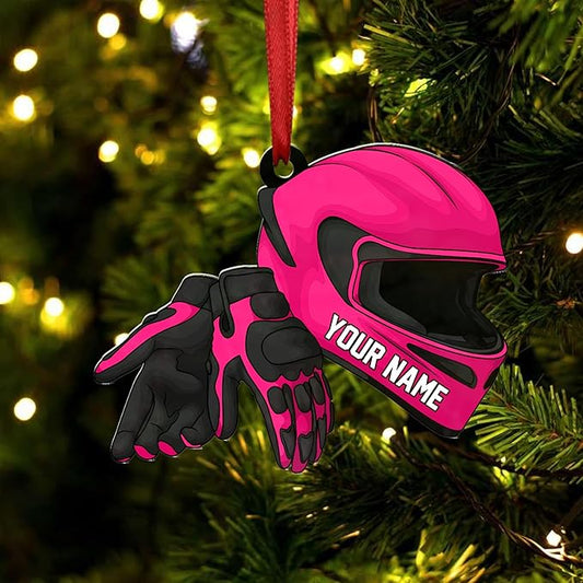 Personalized Dirt Bike Christmas Ornaments 2025 Custom Motocross Ornament Dirt bike Christmas Ornament N18