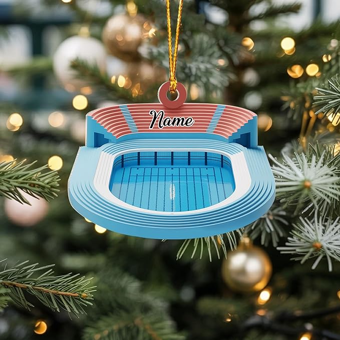 Custom Swimming Ornament - Swimmer Christmas Gift for Boys, Girls & Pool Lovers LL24
