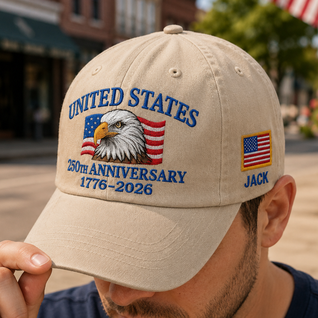 1776–2026 America Semiquincentennial Embroidered Vintage Baseball Cap for Patriots THUC99