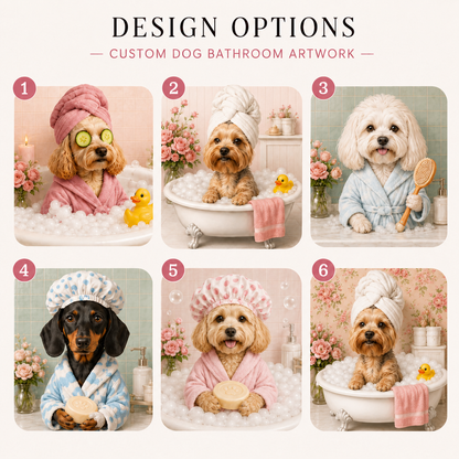 Custom Dog Vintage Photo Frame Magnet, Personalized Pet Portrait Dog Lover Gift THUC99