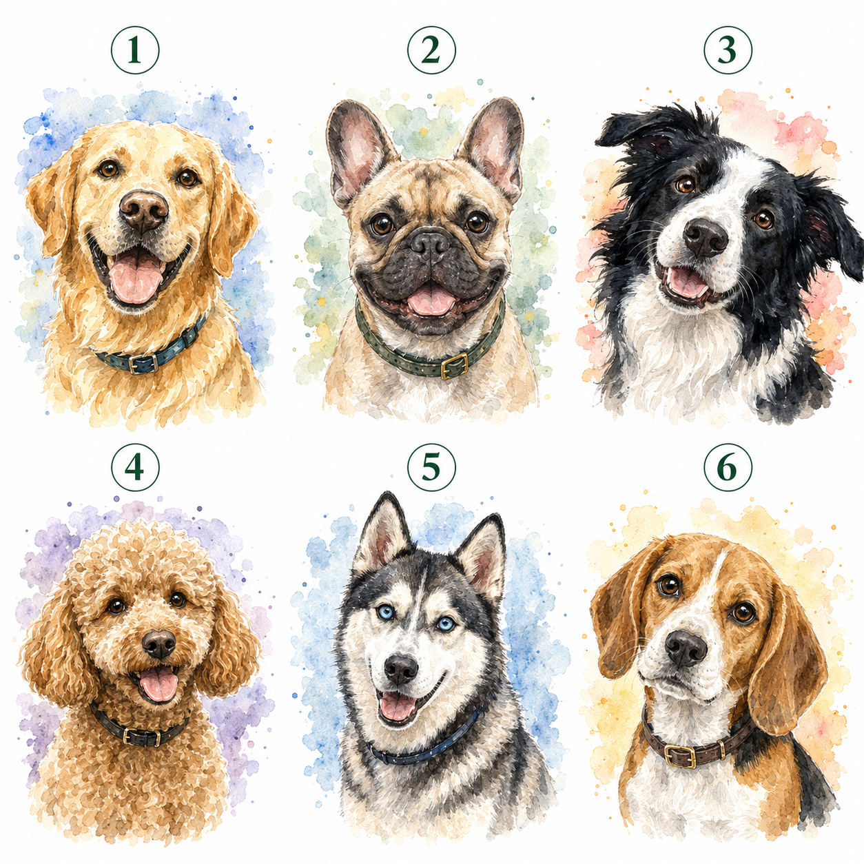 Custom Dog Vintage Photo Frame Magnet, Personalized Pet Portrait Fridge Magnet, Dog Lover Gift THUC99