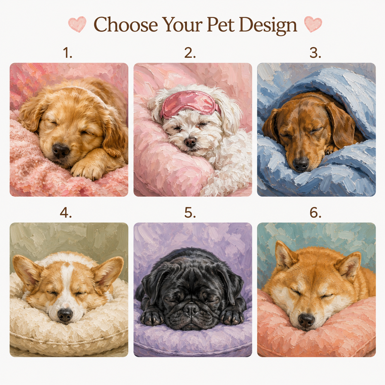 Custom Dog Sleeping Magnet, Personalized Pet Photo Vintage Frame, Dog Lover Gift THUC99