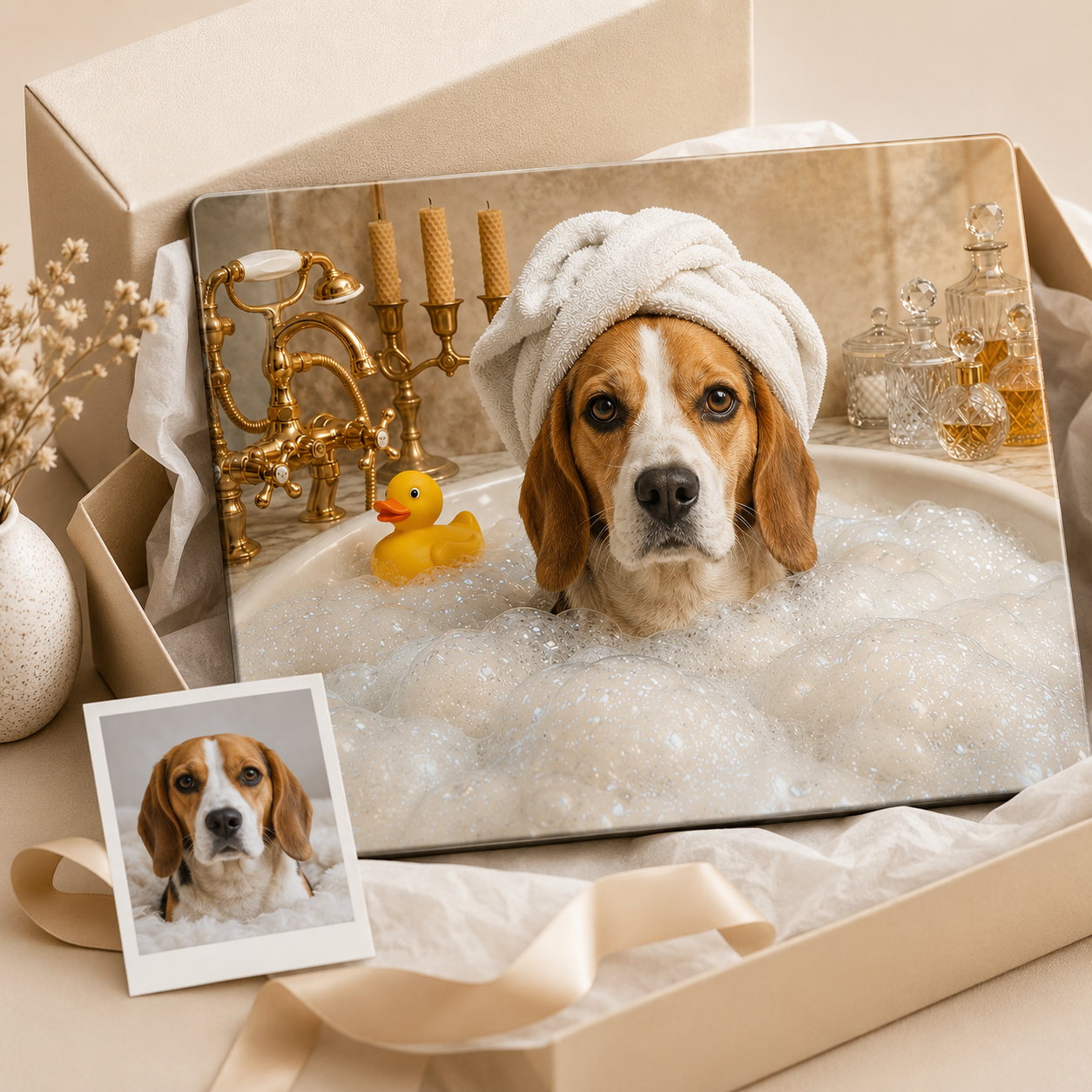 Custom Pet Metal Wall Art – Personalized Dog Portrait From Photo Gift For Pet Lover THUC99