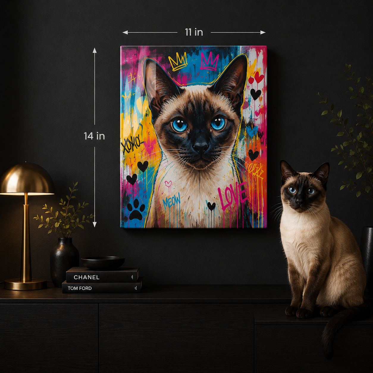 Personalized Dog Photo Metal Print – Custom Pet Wall Art Gift For Dog Mom Dad THUC99