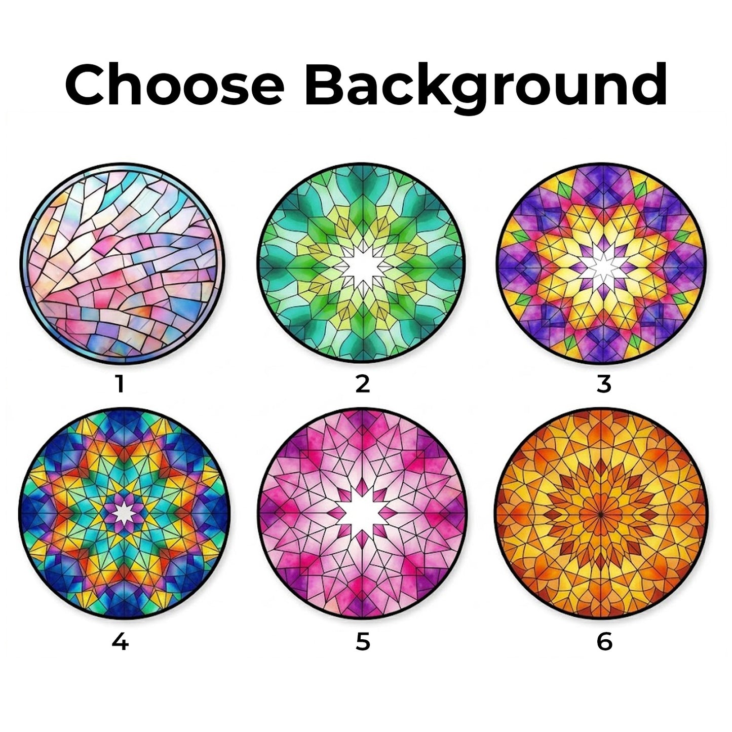 Personalized Grandma Stained Glass Suncatcher – Heartfelt Gift for Nana or Mom THUC99