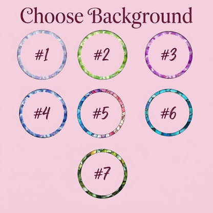 Personalized Mother & Child Stained Glass Suncatcher – Custom Portrait Floral Window Hanging, Mom Gift THUC99