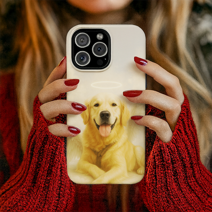 Custom Photo Dog Angel In Heaven _ Gifts For Dog Lovers