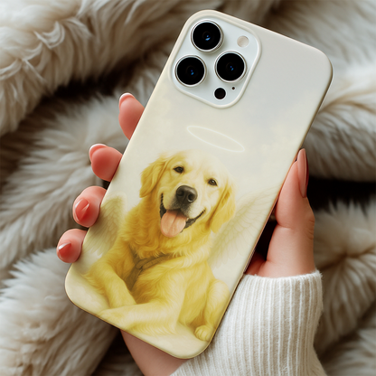 Custom Photo Dog Angel In Heaven _ Gifts For Dog Lovers