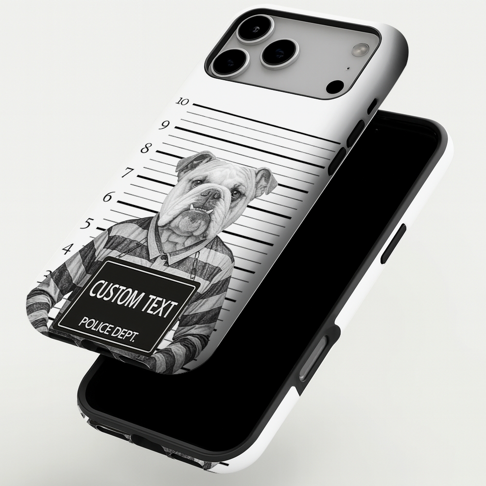 Custom Photo Dog Wanted By Pawlice Phone Case _ Gifts For Dog Lovers