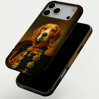 Custom Photo Dog Royal King Phone Case _ Gift For Dog Lovers