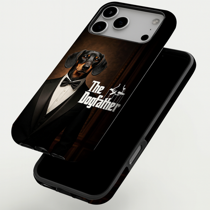 Custom Photo Dog Father Phone Case _ Gift For Dog Lovers