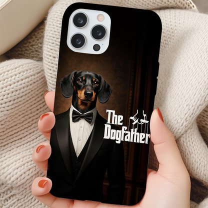 Custom Photo Dog Father Phone Case _ Gift For Dog Lovers