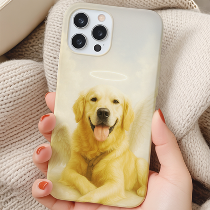 Custom Photo Dog Angel In Heaven _ Gifts For Dog Lovers