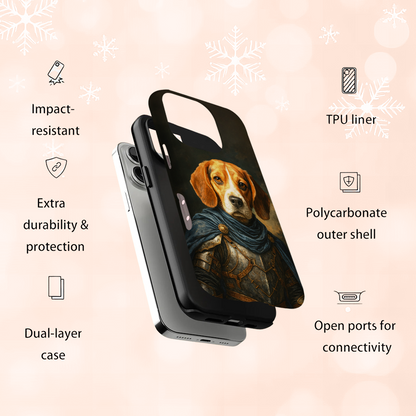 Custom Dog Photo Viking Phone Case _ Gift For Dog Lovers