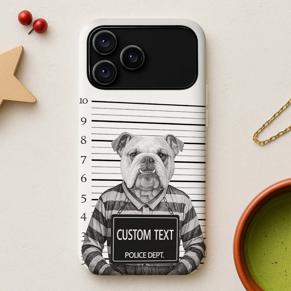 Custom Photo Dog Wanted By Pawlice Phone Case _ Gifts For Dog Lovers