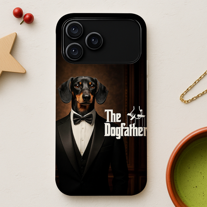 Custom Photo Dog Father Phone Case _ Gift For Dog Lovers
