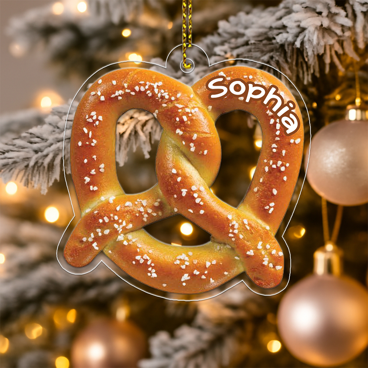 Custom Name Pretzel Foody
