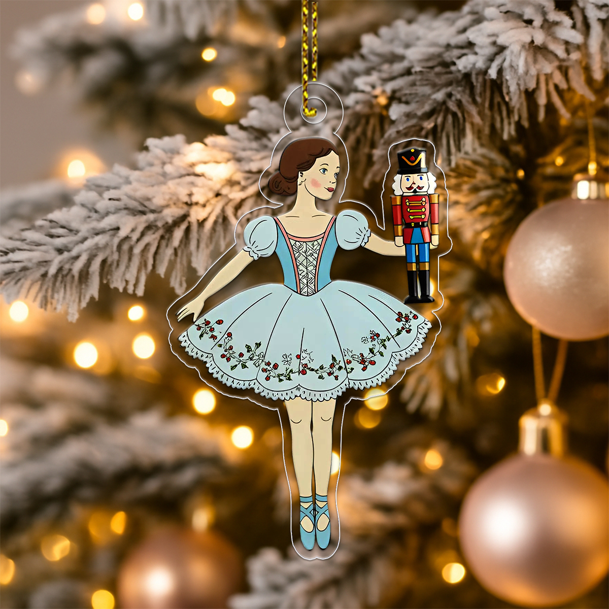 Personalized Ballet Dancer And Nutcracker