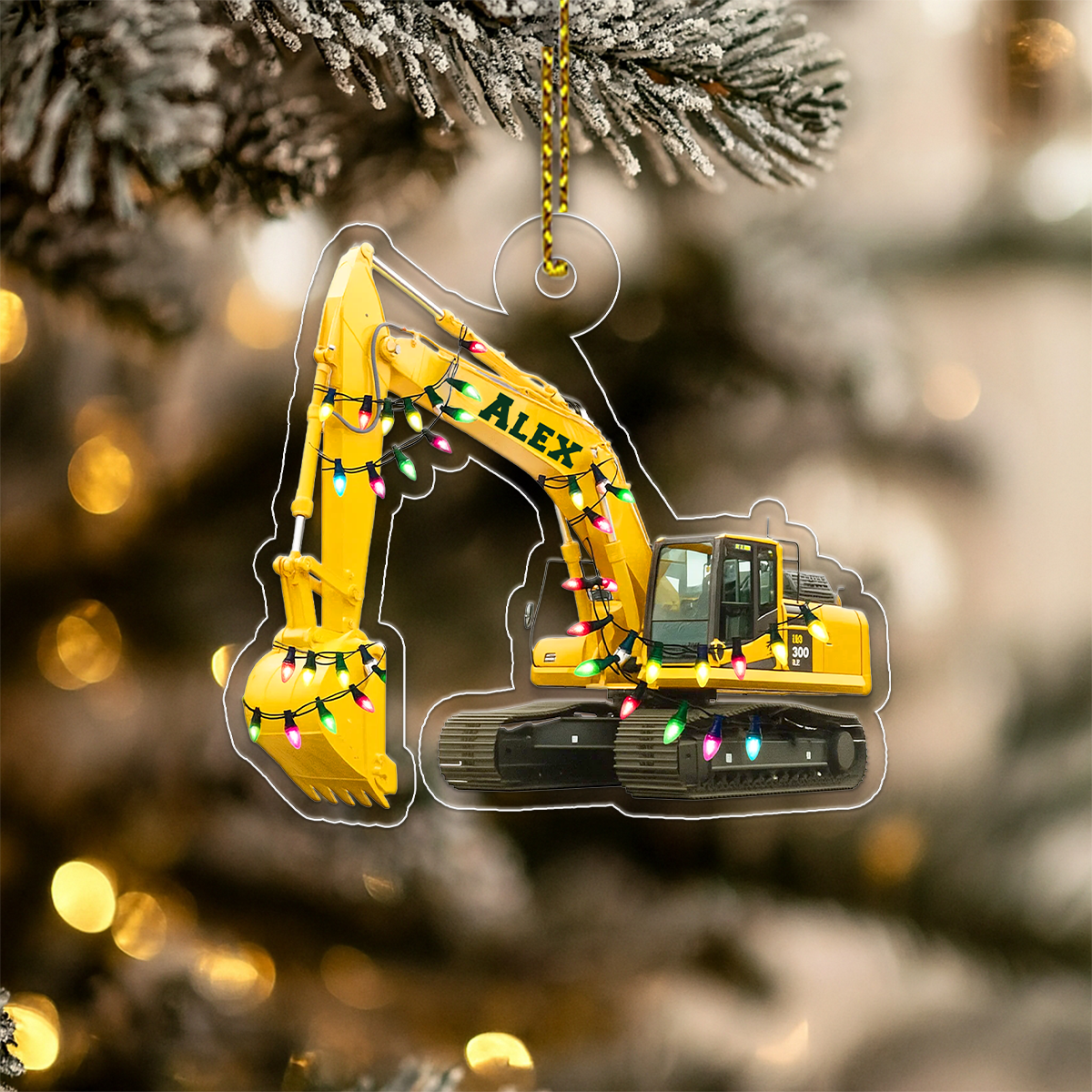 Custom Name Excavator Vehicle