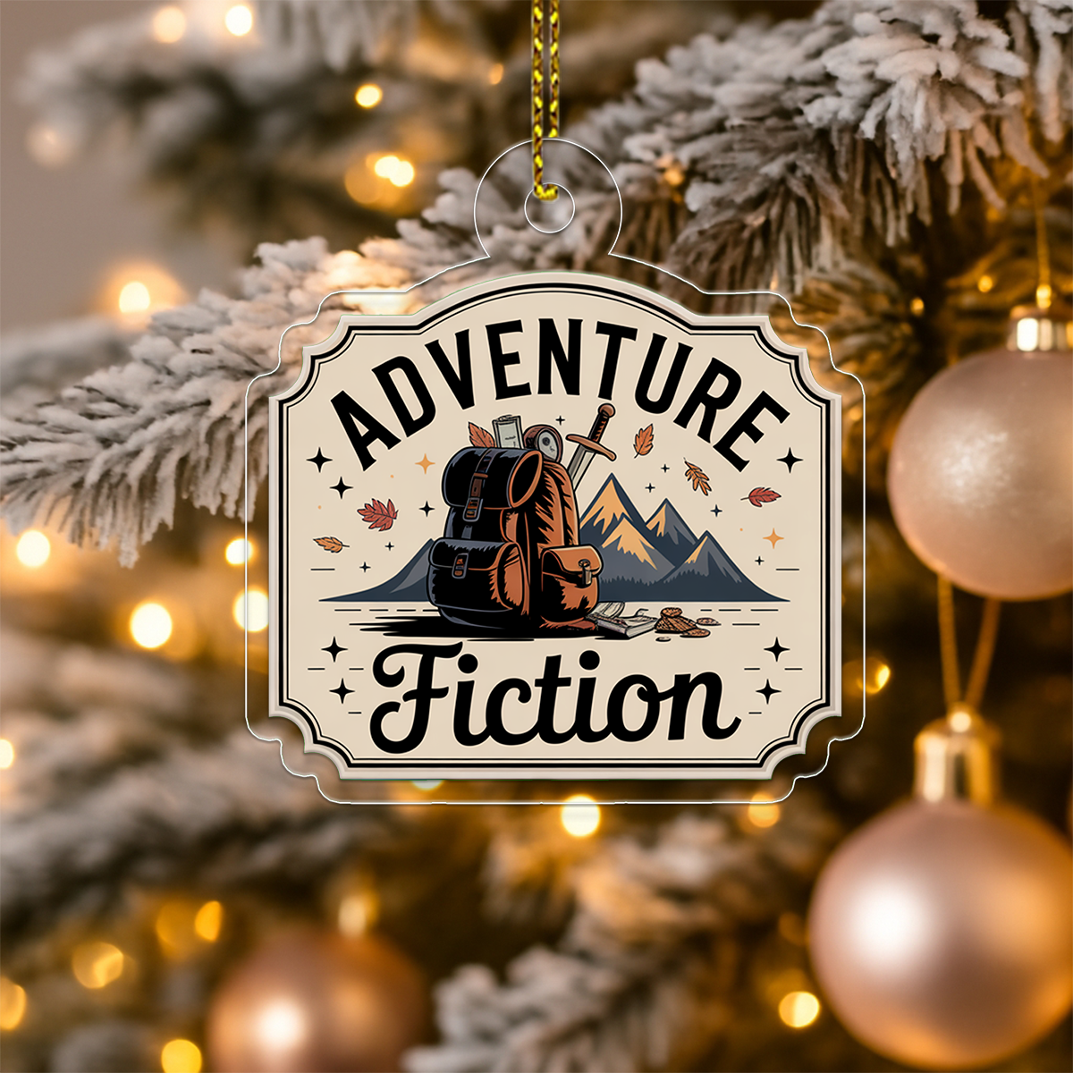 Adventure Fiction Acrylic Ornament Christmas Gift